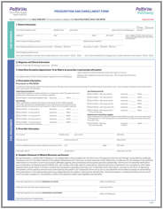 Prescription and Enrollment Form thumbnail